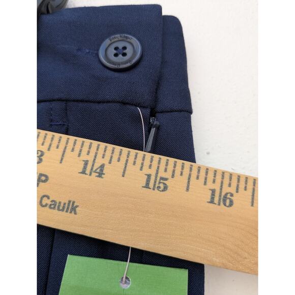 Lilly Pulitzer Women's Mini Shorts Sloan Navy Blue Side Zip Size 00 NWT - Picture 8 of 11